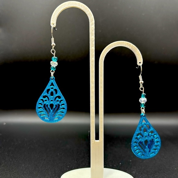 Teardrop Earrings - Picture 6 of 6